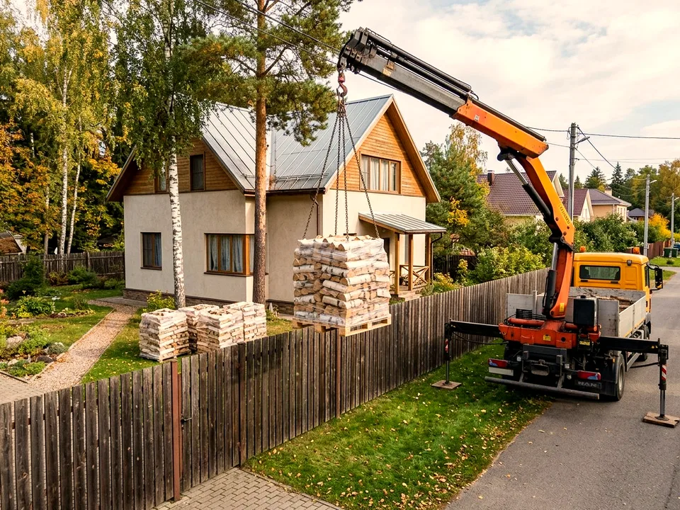 Разгрузка в цоколь, Барвиха, проезд Тенистая, 30